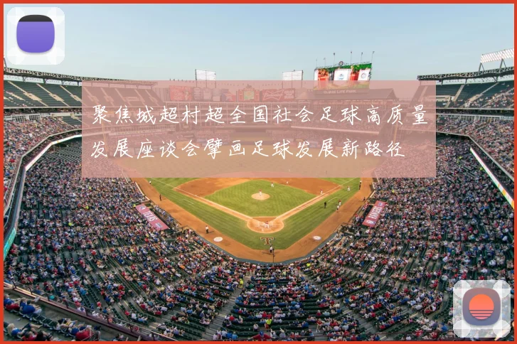 聚焦城超村超全国社会足球高质量发展座谈会擘画足球发展新路径